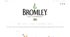 Desktop Screenshot of bromleytea.com